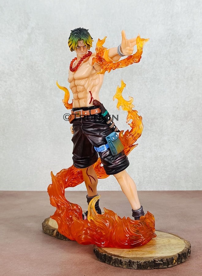 Trunkin One Piece Ace Without hat 25.5CM Anime Premium Action Figure for Collection Figurine - Image 4